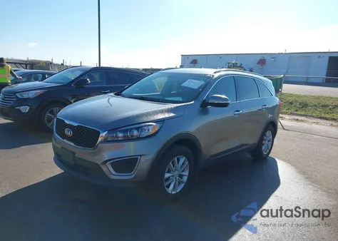 2017 Kia Sorento 2.4L Lx from USA, damaged, VIN 5XYPGDA31HG327068